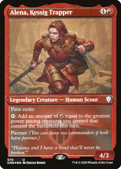 Alena, Kessig Trapper — art by Zoltan Boros
