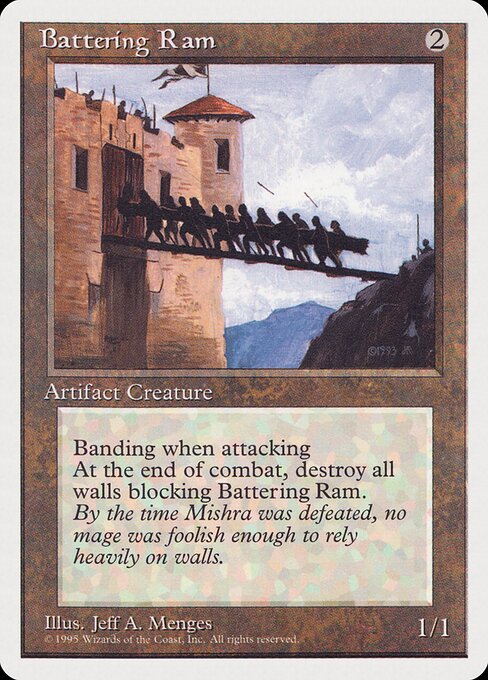 Battering Ram — art by Jeff A. Menges