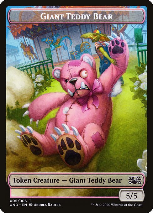 Giant Teddy Bear — art by Andrea Radeck