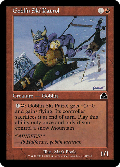Goblin Ski Patrol — art by Mark Poole