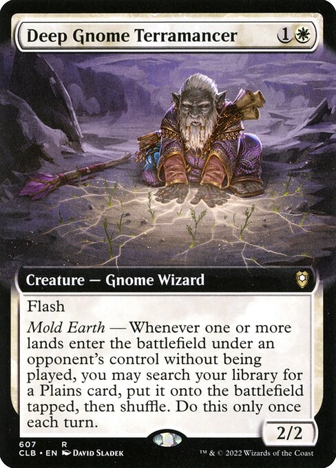 Deep Gnome Terramancer — art by David Sladek