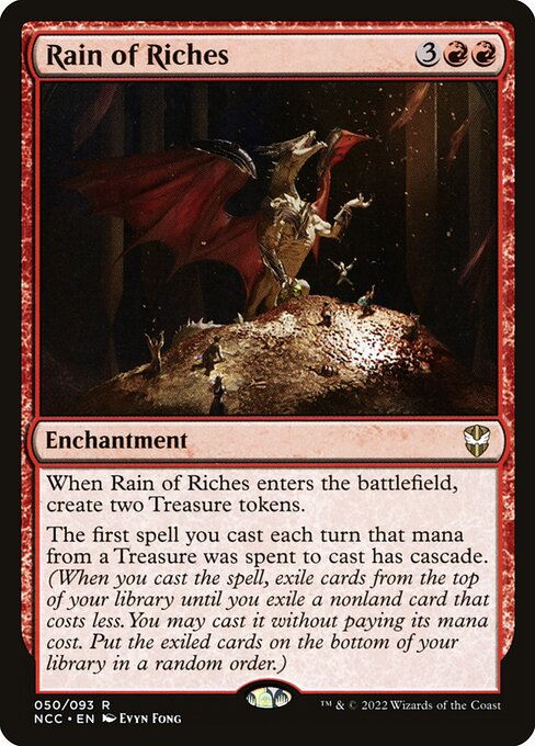 Rain of Riches — art by Evyn Fong
