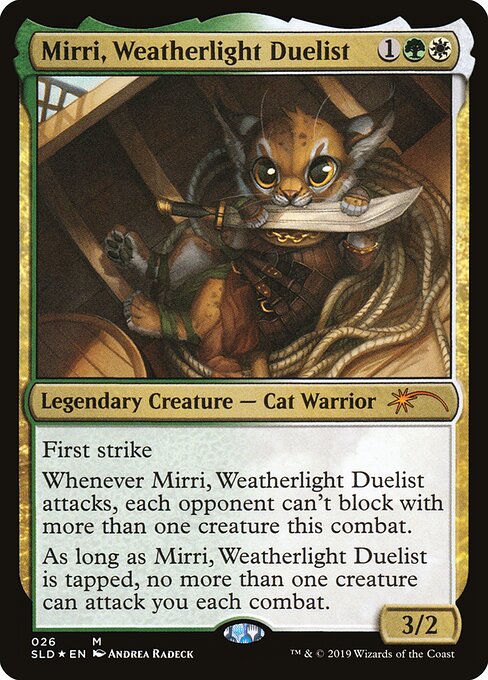 Mirri, Weatherlight Duelist — art by Andrea Radeck