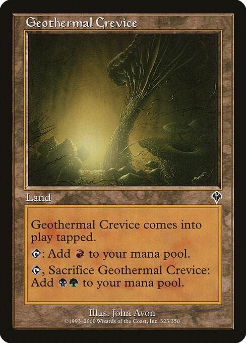 Geothermal Crevice — art by John Avon
