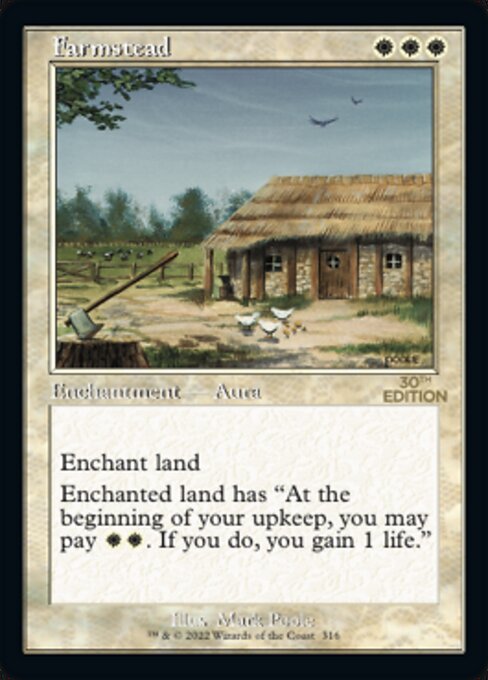 Farmstead — art by Mark Poole