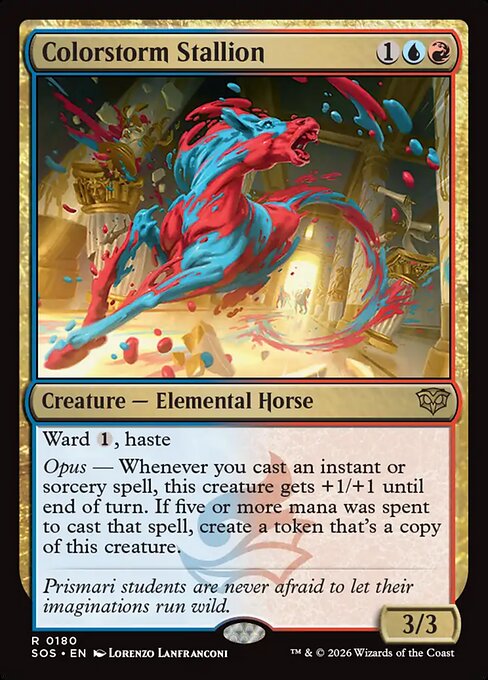 Colorstorm Stallion — art by Lorenzo Lanfranconi