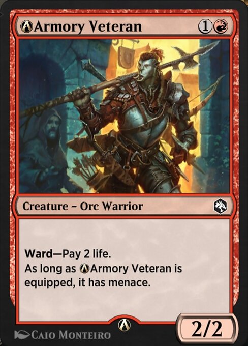 A-Armory Veteran — art by Caio Monteiro