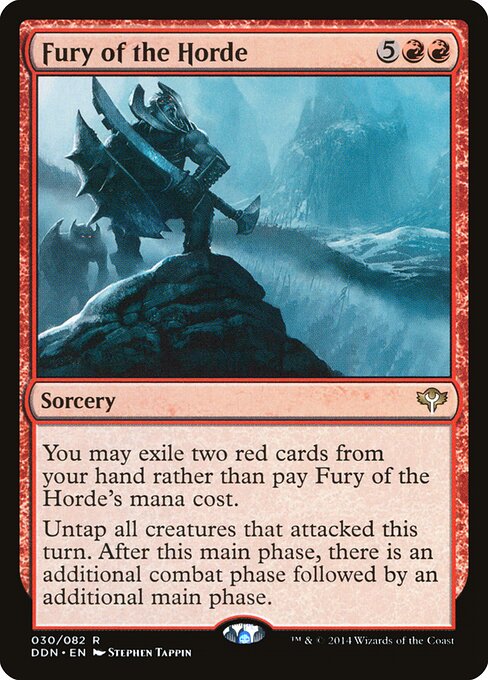 Fury of the Horde — art by Stephen Tappin