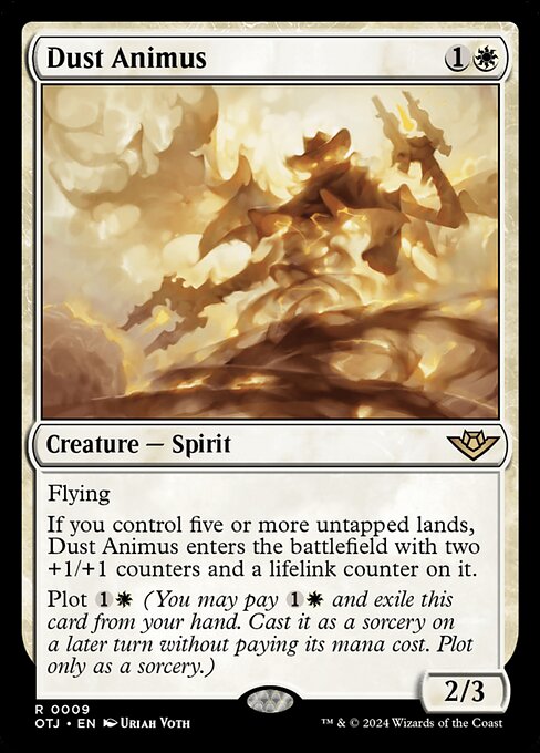 Dust Animus — art by Uriah Voth