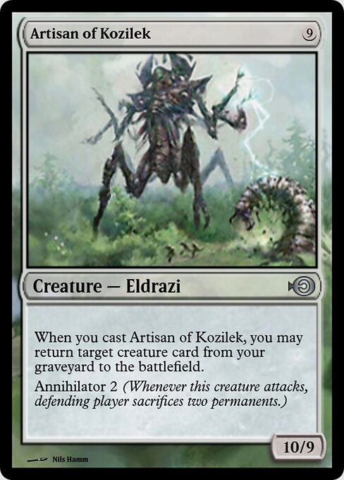 Artisan of Kozilek — art by Nils Hamm