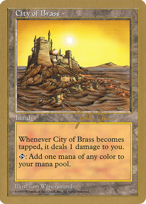 City of Brass — art by Tom Wänerstrand