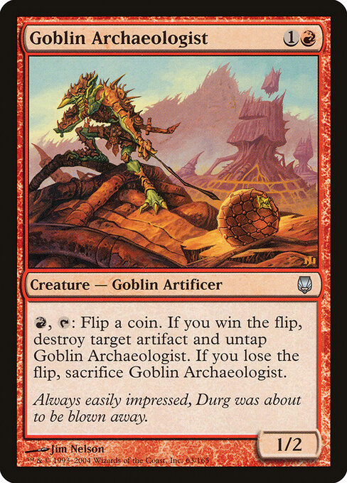 Goblin Archaeologist — art by Jim Nelson