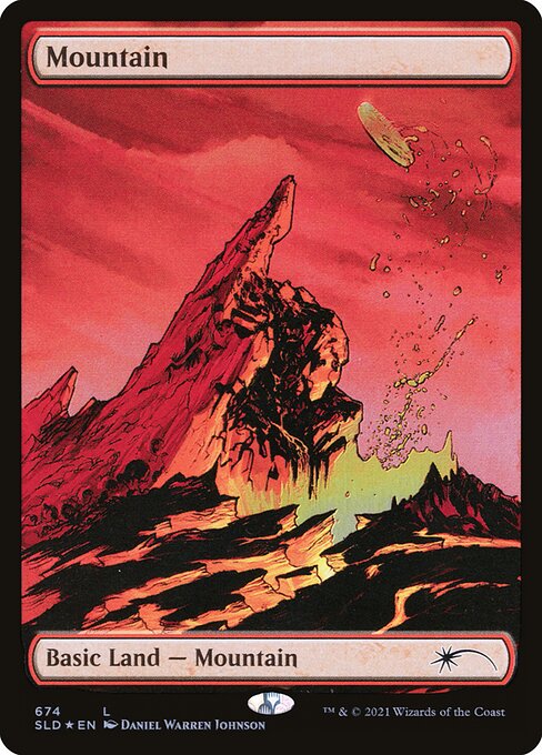 Mountain — art by Daniel Warren Johnson