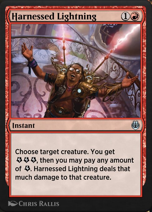 Harnessed Lightning — art by Chris Rallis