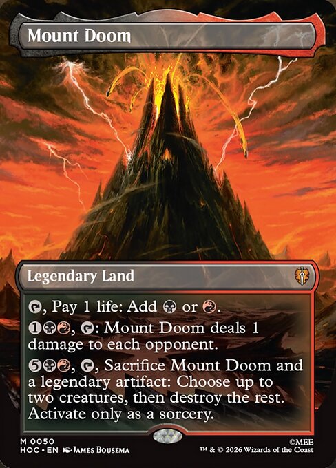 Mount Doom — art by James Bousema