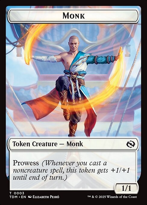 Monk — art by Elizabeth Peiró