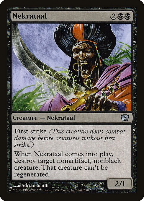 Nekrataal — art by Adrian Smith