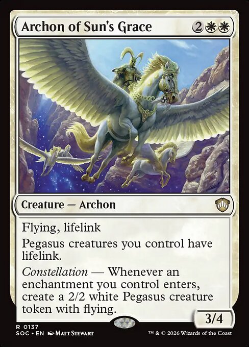Archon of Sun's Grace — art by Matt Stewart