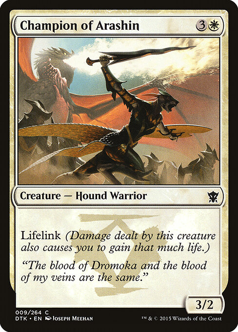 Champion of Arashin — art by Joseph Meehan