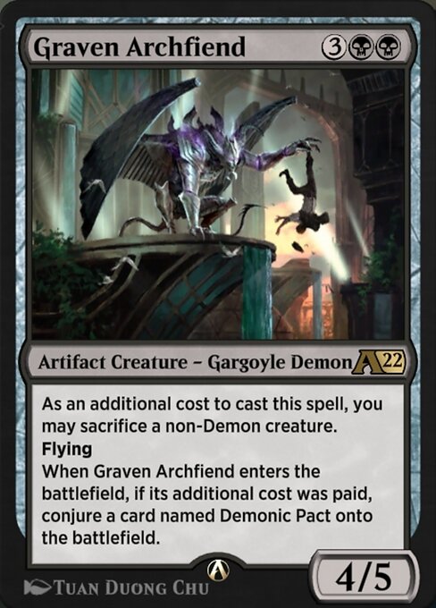 Graven Archfiend — art by Tuan Duong Chu