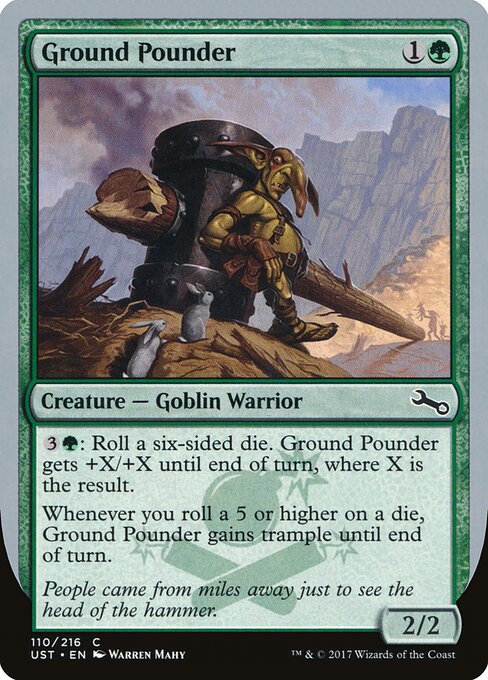 Ground Pounder — art by Warren Mahy