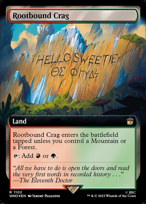 Rootbound Crag — art by Jeremy Paillotin