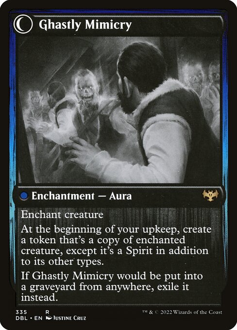 Mirrorhall Mimic // Ghastly Mimicry — art by Justine Cruz