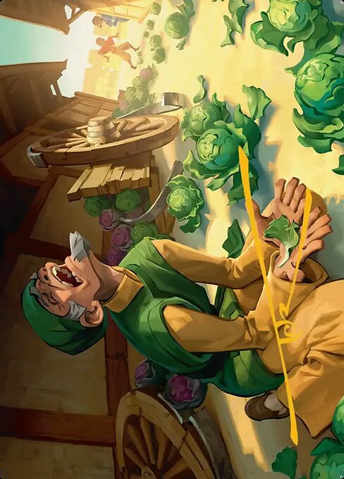 Unlucky Cabbage Merchant // Unlucky Cabbage Merchant — art by Thomas Chamberlain-Keen