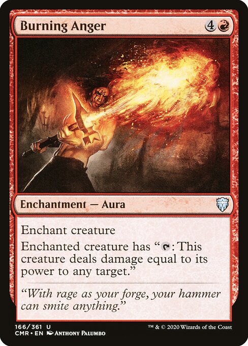 Burning Anger — art by Anthony Palumbo
