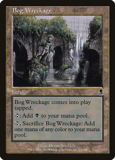 Bog Wreckage — art by Brian Snõddy