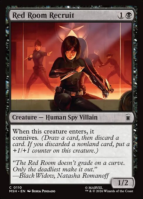 Red Room Recruit — art by Borja Pindado