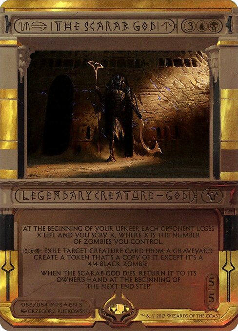 The Scarab God — art by Grzegorz Rutkowski