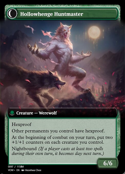 Avabruck Caretaker // Hollowhenge Huntmaster — art by Heonhwa