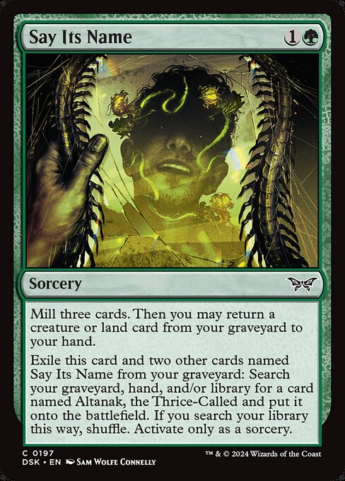 Say Its Name — art by Sam Wolfe Connelly