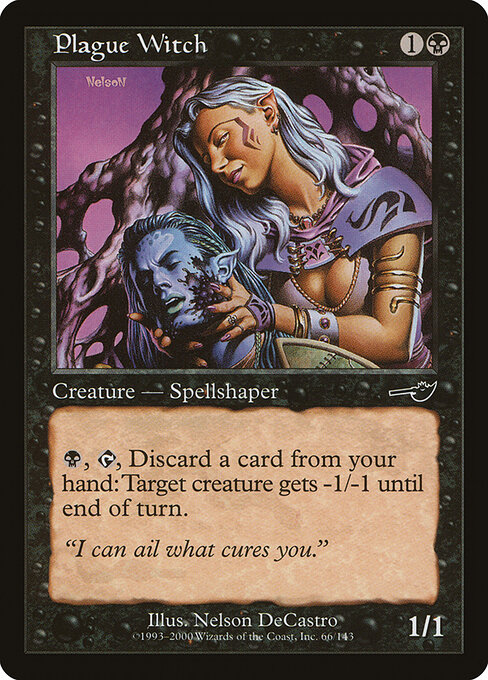 Plague Witch — art by Nelson DeCastro