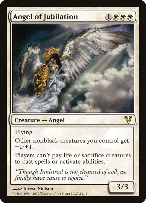 Angel of Jubilation — art by Terese Nielsen