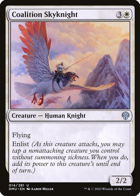 Coalition Skyknight — art by Aaron Miller