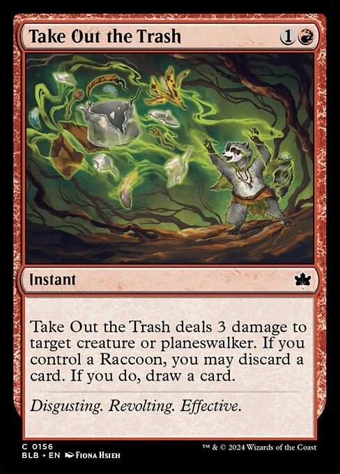 Take Out the Trash — art by Fiona Hsieh