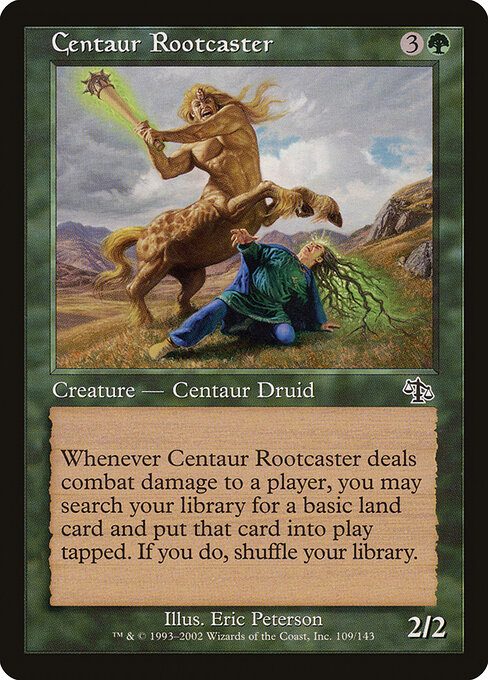 Centaur Rootcaster — art by Eric Peterson