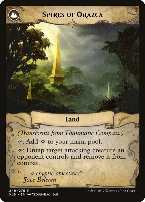 Thaumatic Compass // Spires of Orazca — art by Yeong-Hao Han
