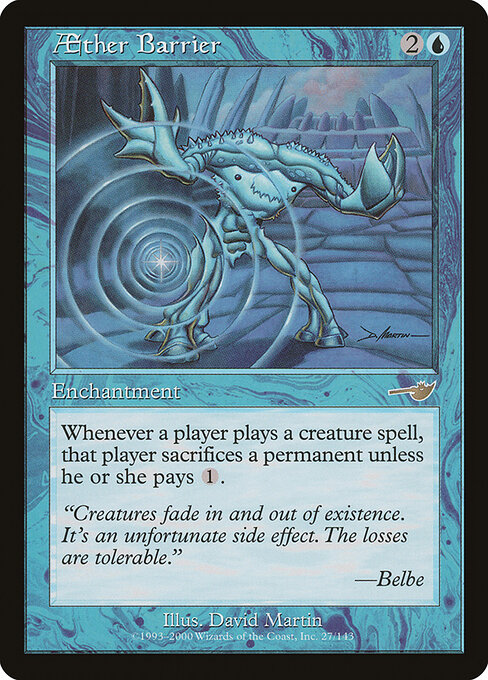 Aether Barrier — art by David Martin