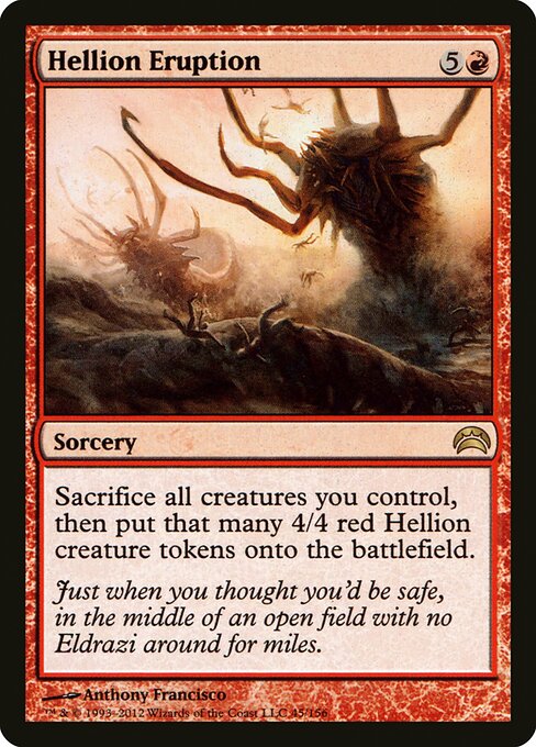 Hellion Eruption — art by Anthony Francisco