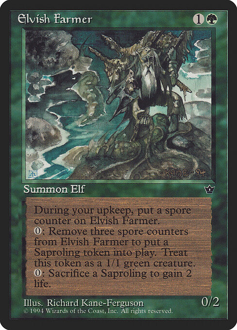 Elvish Farmer — art by Richard Kane Ferguson