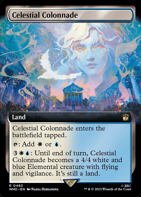 Celestial Colonnade — art by Nadia Hurianova