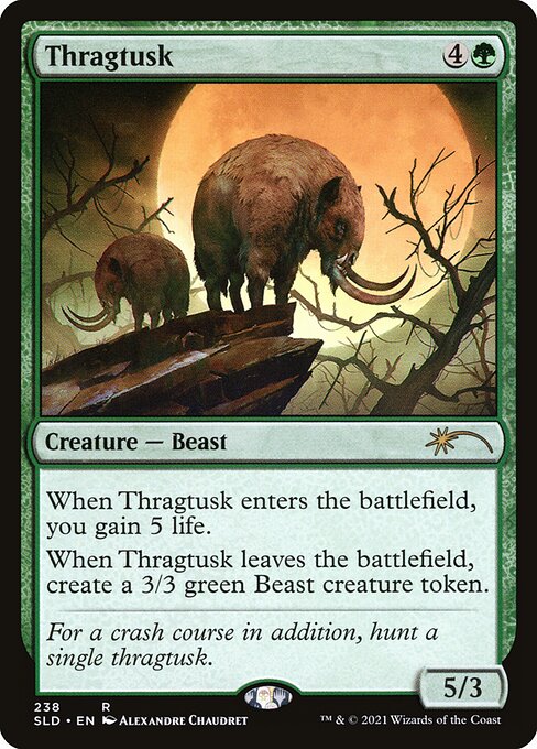 Thragtusk — art by Alexandre Chaudret