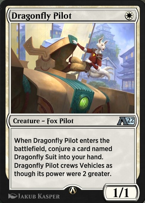 Dragonfly Pilot — art by Jakub Kasper