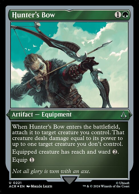 Hunter's Bow — art by Miklós Ligeti