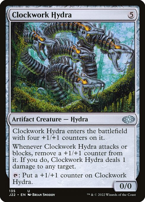 Clockwork Hydra — art by Brian Snõddy
