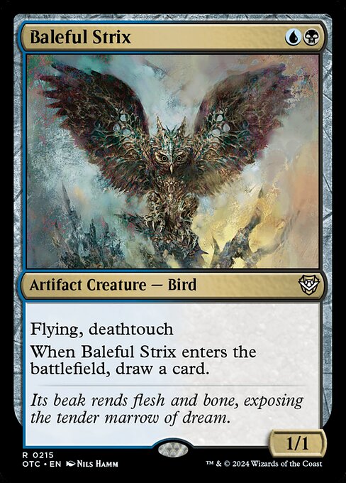 Baleful Strix — art by Nils Hamm