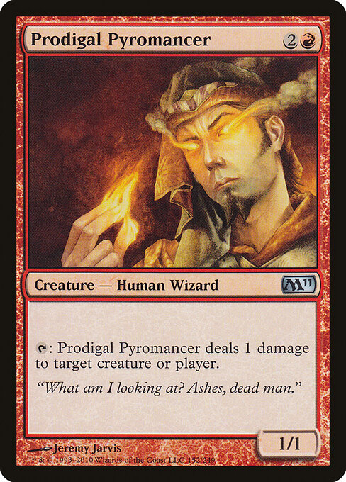 Prodigal Pyromancer — art by Jeremy Jarvis